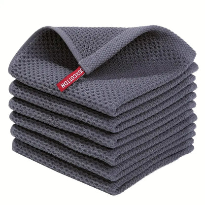 Ultra Soft Cotton Waffle Weave Dish Cloths (1pc)