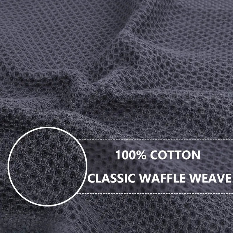 Ultra Soft Cotton Waffle Weave Dish Cloths (1pc)
