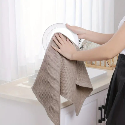 Ultra Soft Cotton Waffle Weave Dish Cloths (1pc)